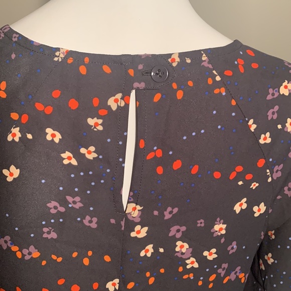 Cabi #3828 Muse Floral flutter sleeve dress XS - Picture 10 of 12